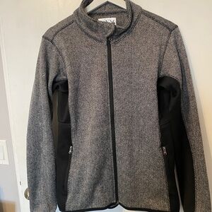 Marc NY Andrew Marc herringbone performance fleece jacket Size M